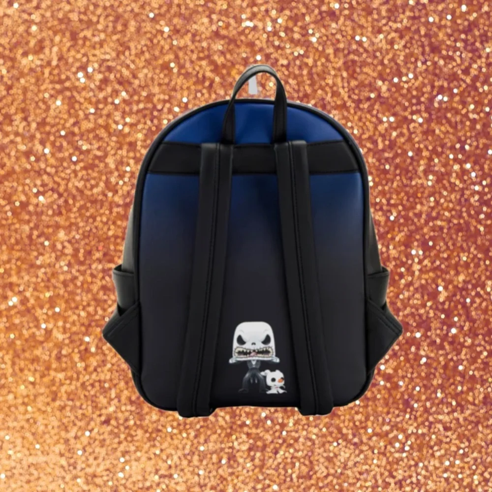 Loungefly Funko Pop! Jack Skellington Glow Mini Backpack - Picture 4 of 6